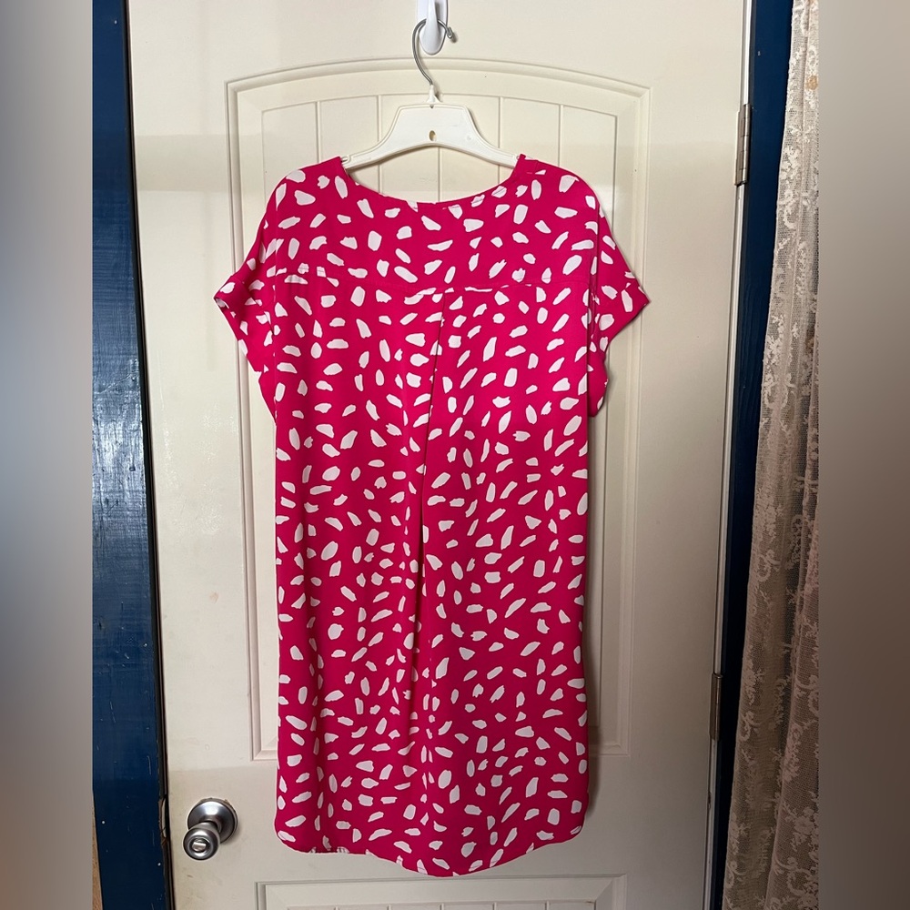Pink & White Women’s Dress - Picture 2 of 2
